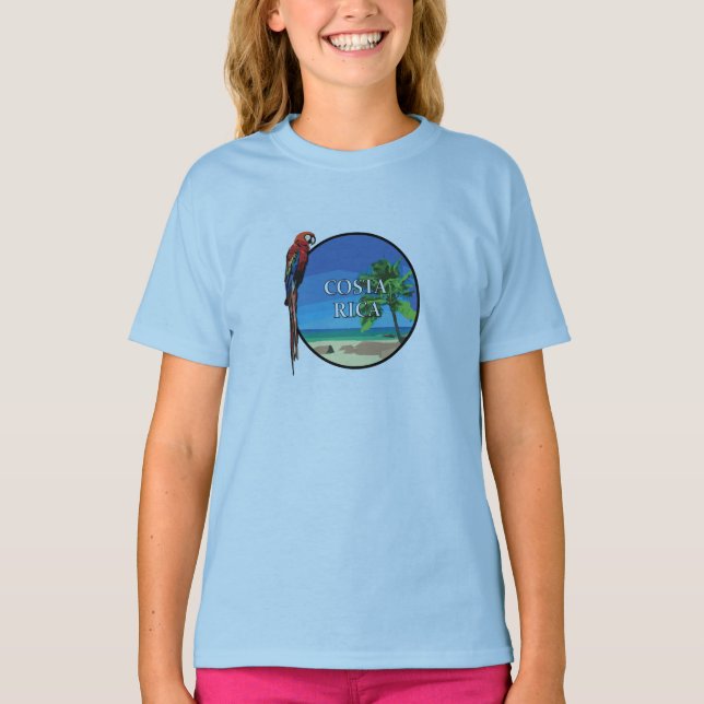 Costa Rica - Der T - Shirt der Männer (Vorderseite)