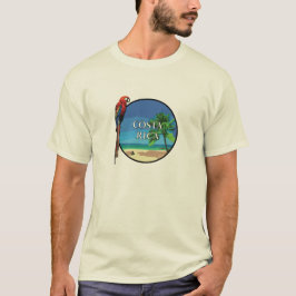 Costa Rica - Der T - Shirt der Männer
