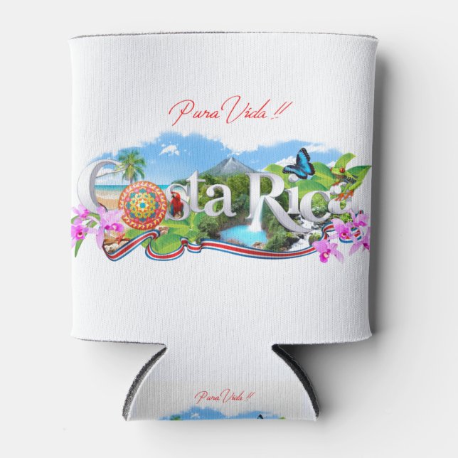 Costa Rica Dosenkühler (Vorderseite)