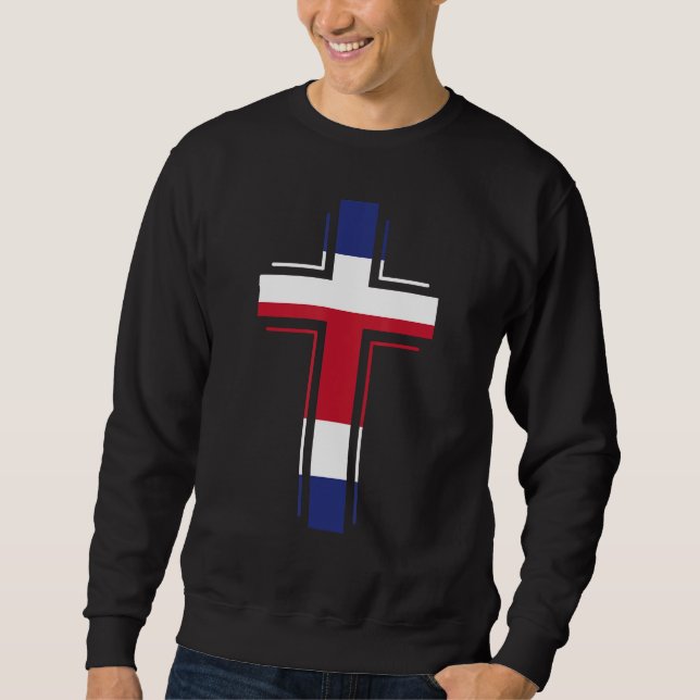 COSTA RICA FAITHFUL CATHOLIC SWEATSHIRT (Vorderseite)