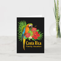 Costa Rica Familienurlaub Parrot Blume Tropisch