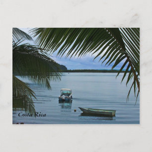 Costa Rica Fischerboote Postkarte
