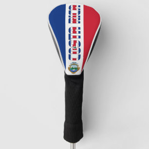 Costa Rica Flag Gorgetic Patriotic Golf Headcover