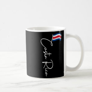 Costa Rica Flag Urlaub tropische Pura Vida Costa Kaffeetasse
