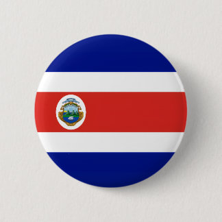 Costa Rica-Flagge-Button Button
