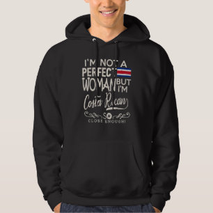Costa Rica Flagge Frau Costa Rica Pride Souvenir Hoodie