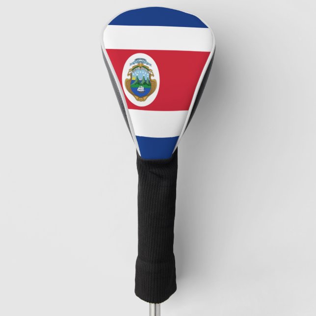 Costa-Rica-Flagge  Golf Headcover (Vorderseite)