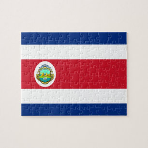 Costa-Rica-Flagge Puzzle