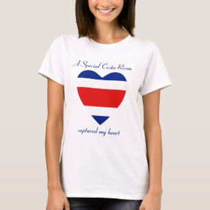 Costa Rica Flaggen-Schatz-T - Shirt