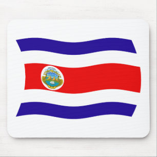 Costa Rica Flaggenmousepad Mousepad