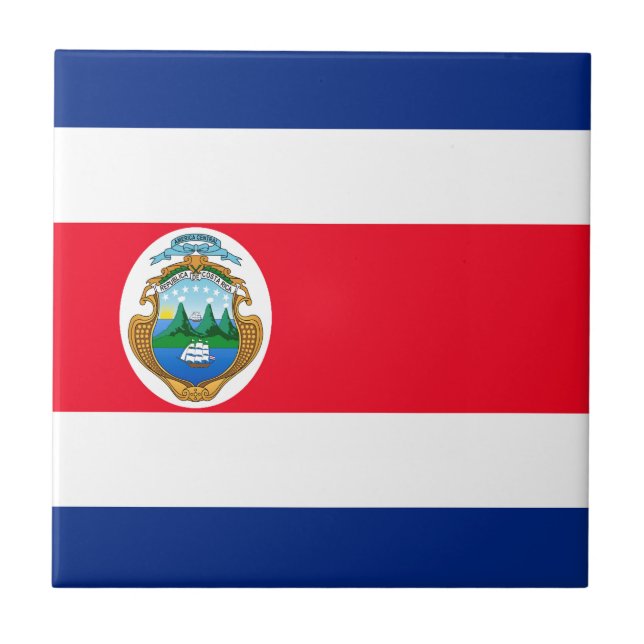 Costa Rica Fliese (Vorderseite)