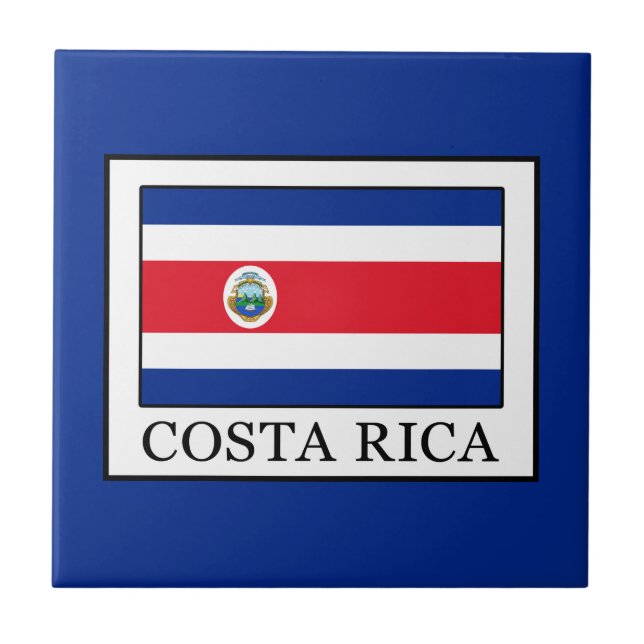Costa Rica Fliese (Vorderseite)