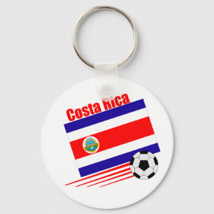 Costa Rica-Fußball-Team Schlüsselanhänger