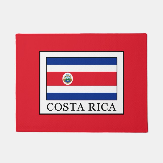 Costa Rica Fußmatte (Vorderseite)
