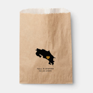 Costa Rica Gastgeschenk Hochzeit Leckerei Säcke, G Geschenktütchen