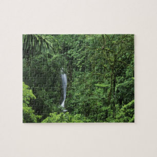 Costa Rica, Gebiet des Arenal Vulkans, Hängebrücke Puzzle
