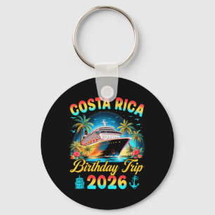 Costa Rica Geburtstagsreise 2026 Familienkreuzfahr Schlüsselanhänger