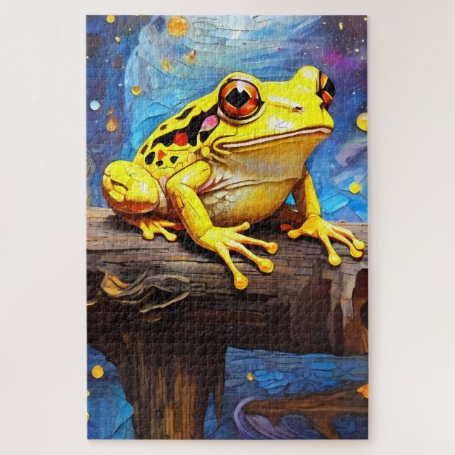 Costa Rica Gift Dart Frosch Puzzle (Vertikal)