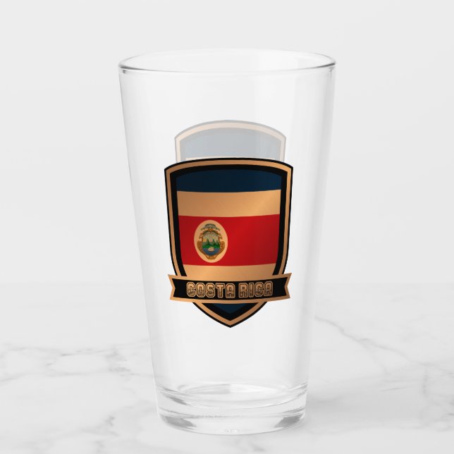 Costa Rica Glas (Vorderseite)