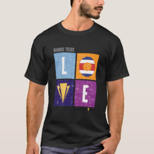Costa Rica Gold Cup Ausgaben T-Shirt