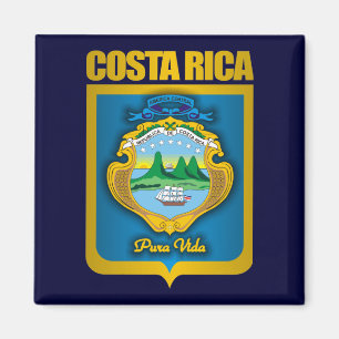 "Costa Rica Gold" Geschenkideen Magnet