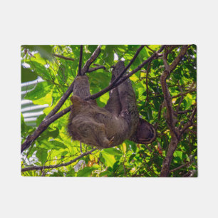 Costa Rica - Happy Lazy Sloth, Antonio Manuel NP Fußmatte