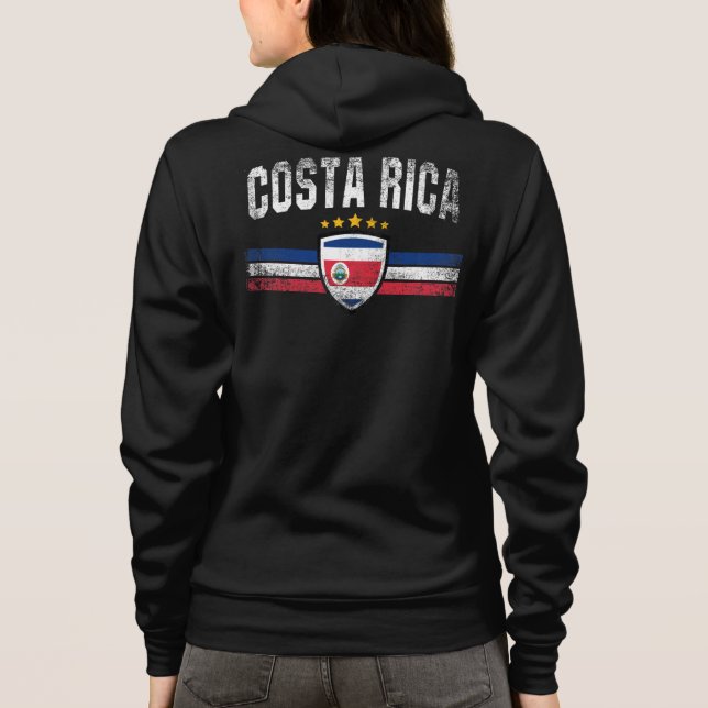 Costa Rica Hoodie (Rückseite)
