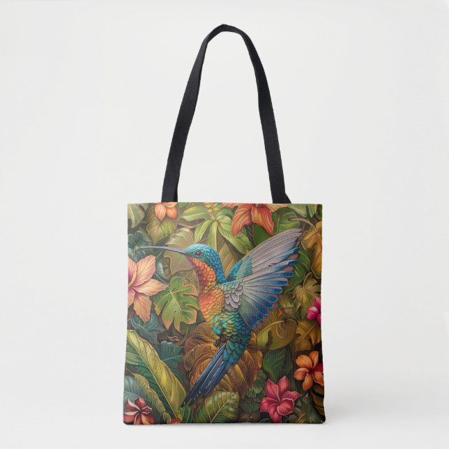 Costa Rica Hummingbird Tote Bag (Vorderseite)