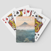 Costa Rica Illustration Reise Kunst Vintage