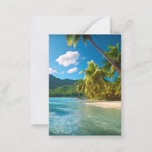 Costa Rica Inselparadies  Mitteilungskarte