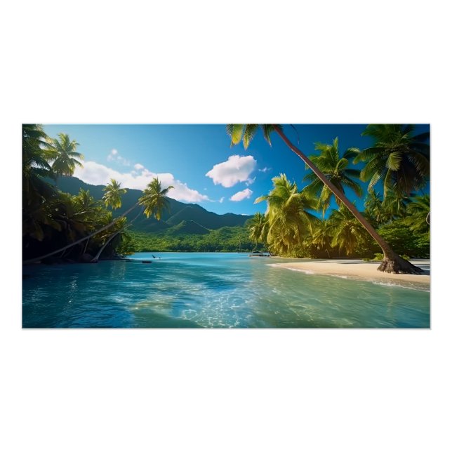 Costa Rica Inselparadies  Poster (Vorderseite)