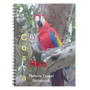 Costa Rica Jungle Bird ReiseNotebook Notizblock