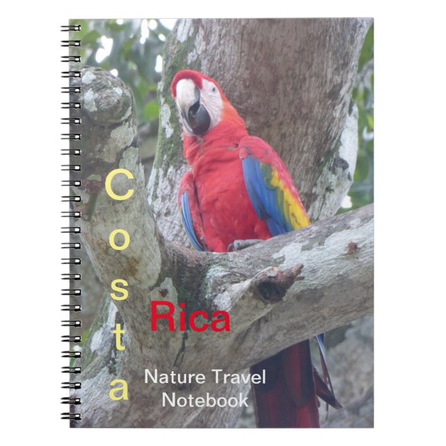 Costa Rica Jungle Bird ReiseNotebook Notizblock (Vorderseite)
