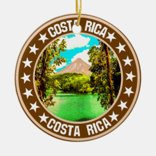 Costa Rica Keramik Ornament