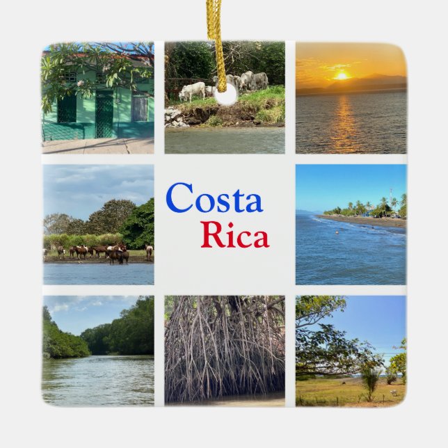 Costa Rica Keramik Ornament (Vorderseite)
