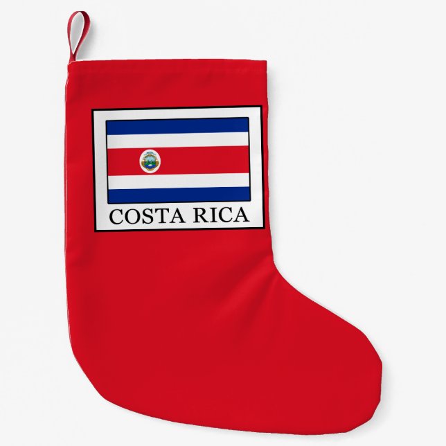 Costa Rica Kleiner Weihnachtsstrumpf (Vorderseite)