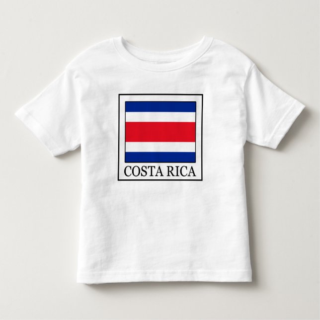 Costa Rica Kleinkind T-shirt (Vorderseite)