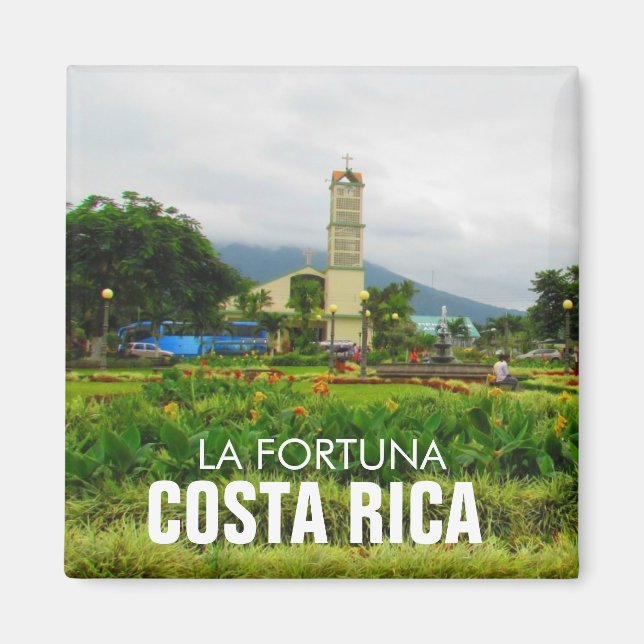 Costa Rica La Fortuna Magnet (Vorne)