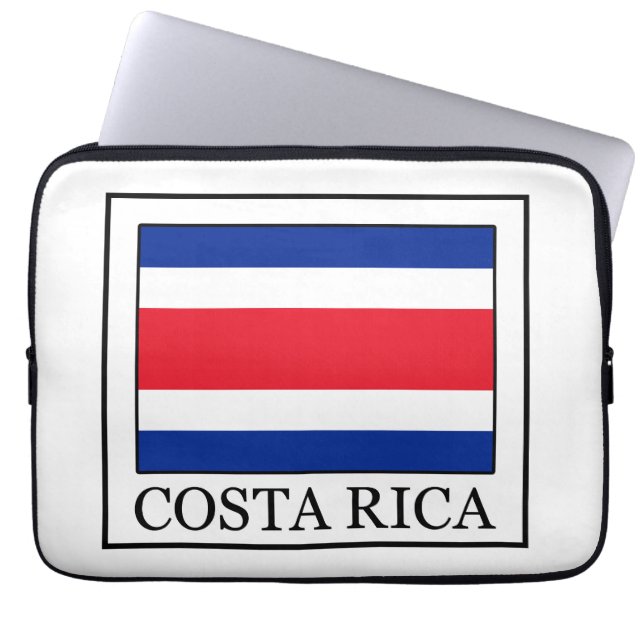 Costa Rica Laptopschutzhülle (Vorderseite)