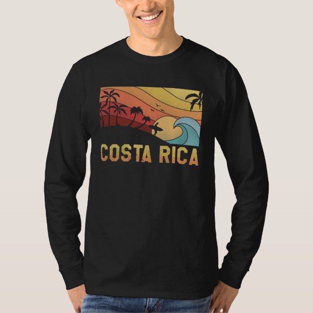 Costa Rica Latin America Beach T-Shirt (Vorderseite)