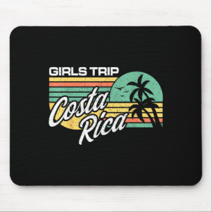 Costa Rica Mädchen Reise passende Costa Rica Ferie Mousepad