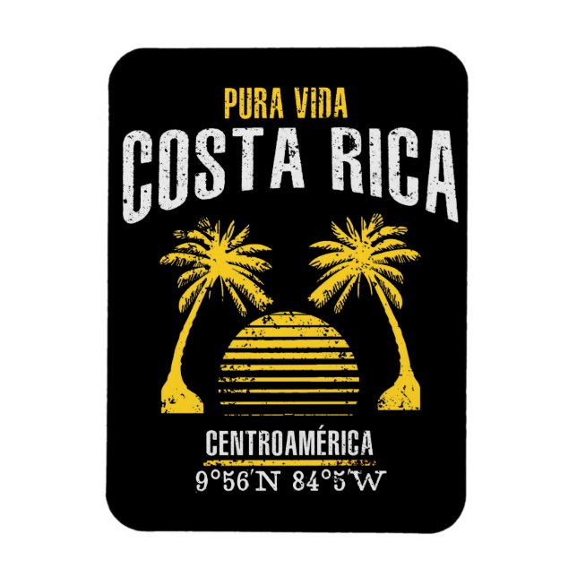 Costa Rica Magnet (Vertikal)