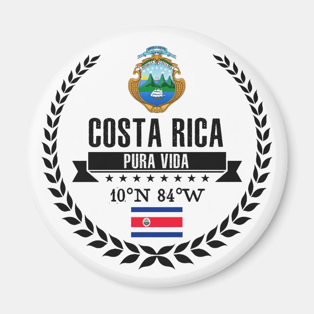 Costa Rica Magnet (Vorne)