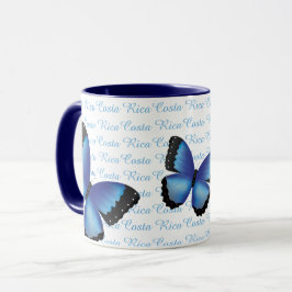 Costa Rica Morpho Schmetterlings-Tasse Tasse
