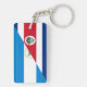 Costa rica nicaragua Halbfahne Schlüsselanhänger (Rückseite)