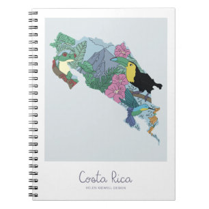 Costa Rica Notebook Notizblock