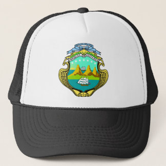 Costa Rica offizielles Wappen Wappenkunde-Symbol Truckerkappe