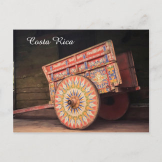 Costa Rica Ox Cart Postkarte