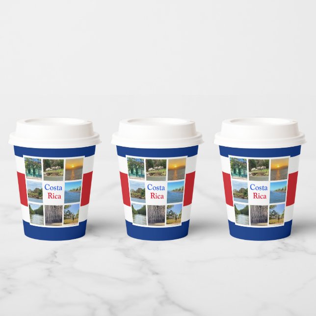 Costa Rica Pappbecher (Multi)
