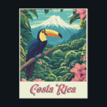 Costa Rica Paradise Postkarte<br><div class="desc">Tauchen Sie ein in die lebendige Schönheit Costa Ricas. Diese Postkarte zeigt üppige Regenwälder,  atemberaubende Strände und exotische Tierwelt.</div>